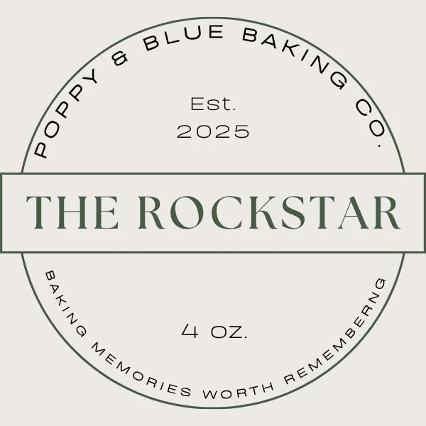 The Rockstar cookie front label